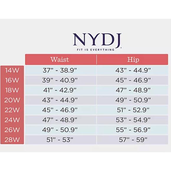 NYDJ Marilyn Ankle Embroidered Denim Jeans Lotus Gardens Womens 24W Petite New - Picture 15 of 15